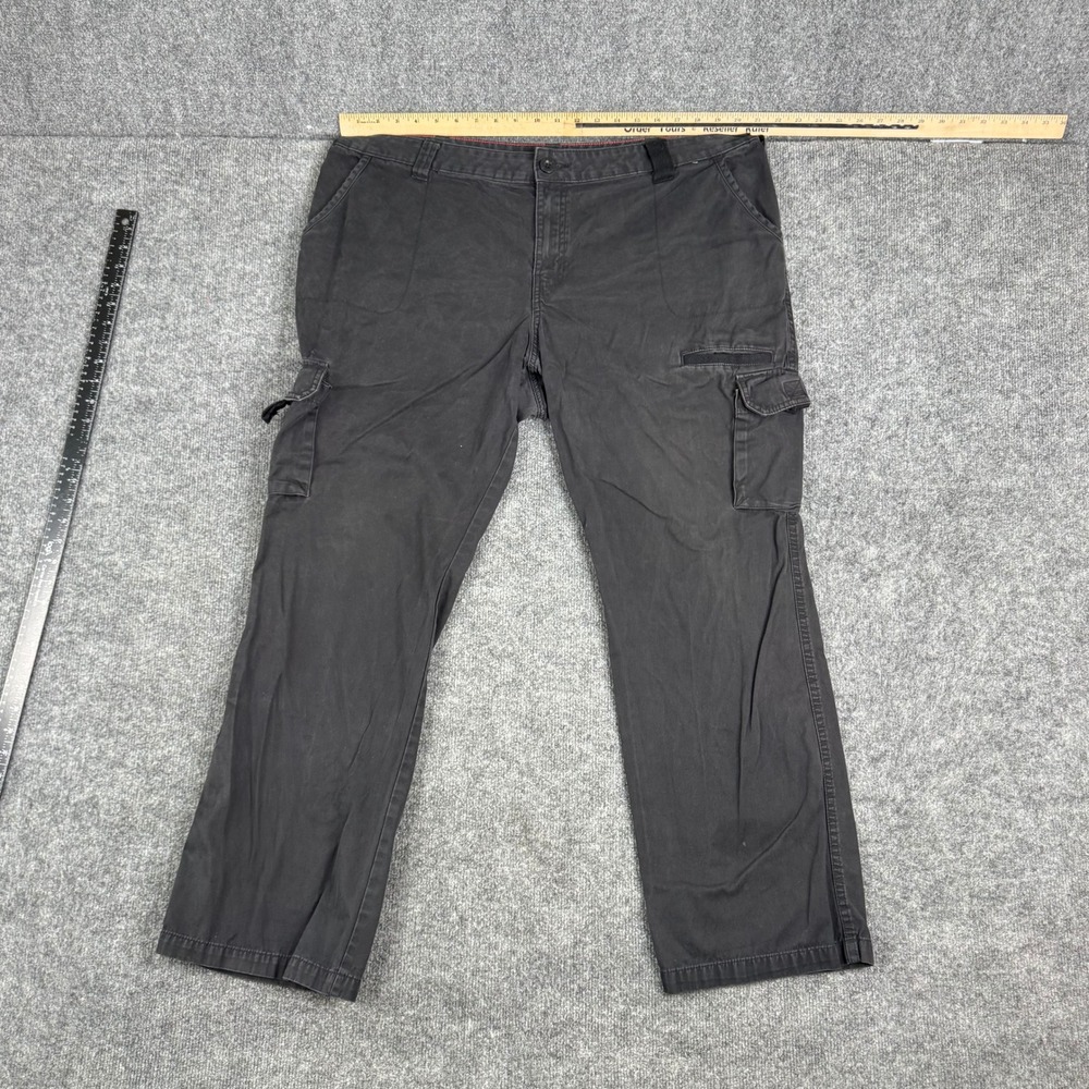 Dickies Cargo Pants Womens Size 18WR Black Relaxed‎ Fit Cotton Utility Workwear